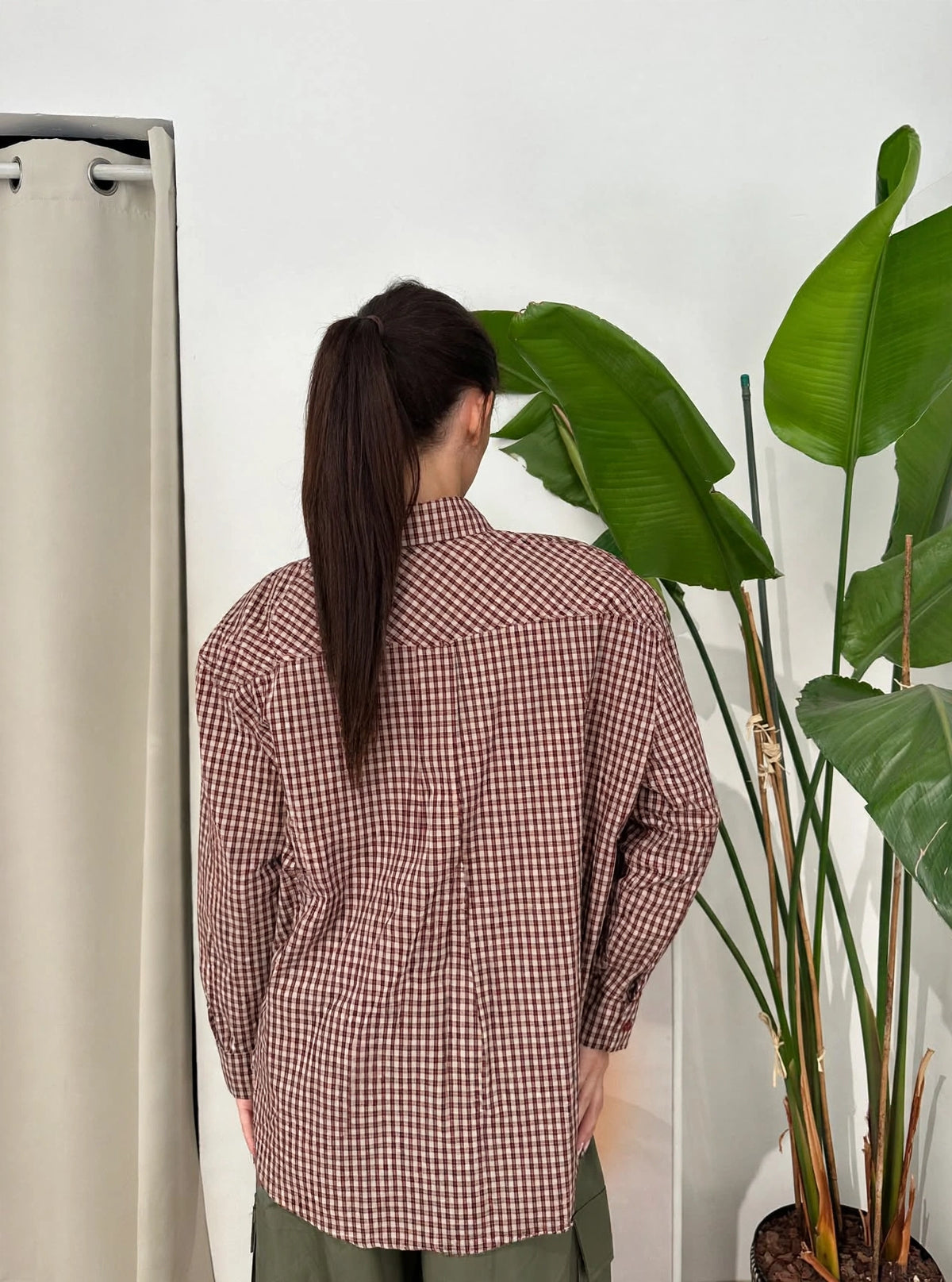 Maxi Shirt Check