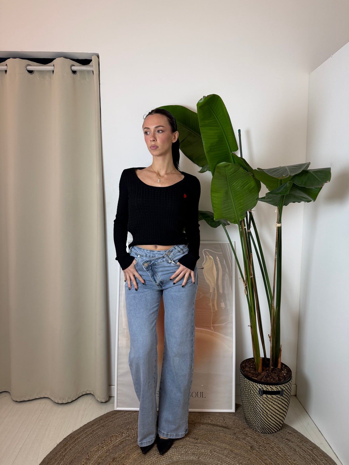 Jeans Asimmetrico Spring