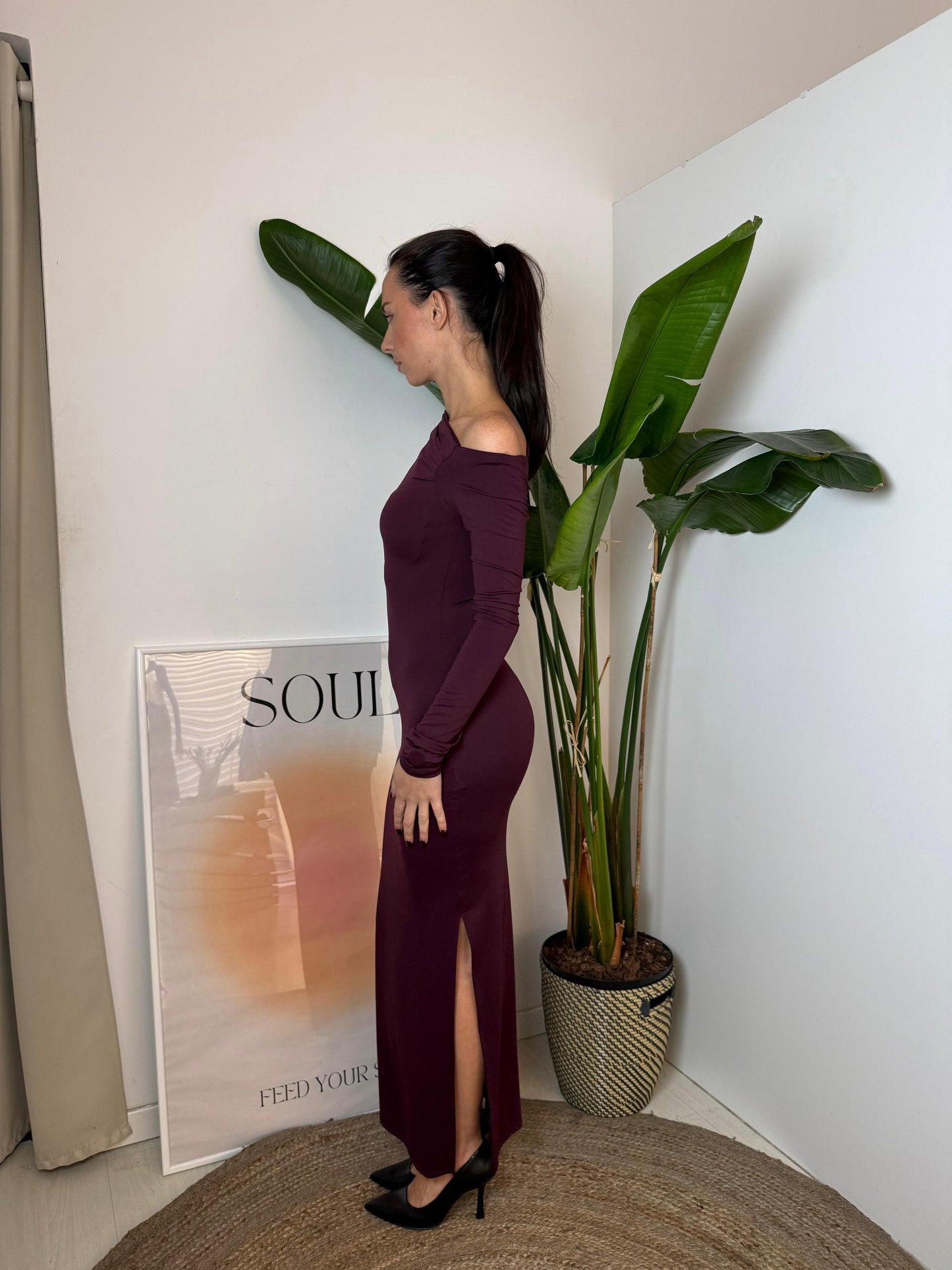 Maxi Dress Asymmetric