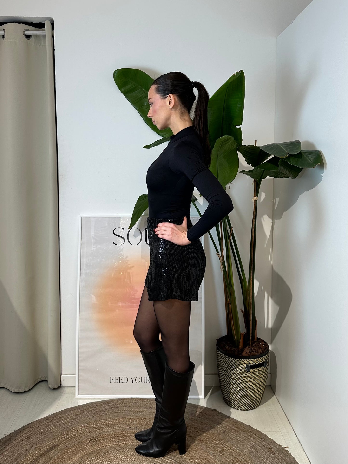 Mini Panta/Gonna Paillettes