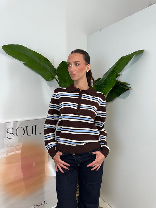 Polo Pullover College