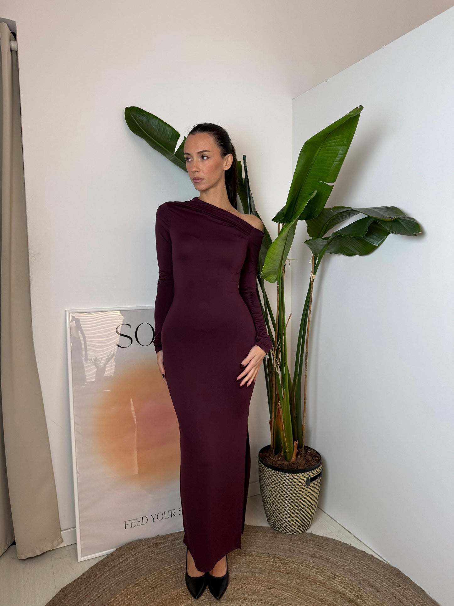 Maxi Dress Asymmetric