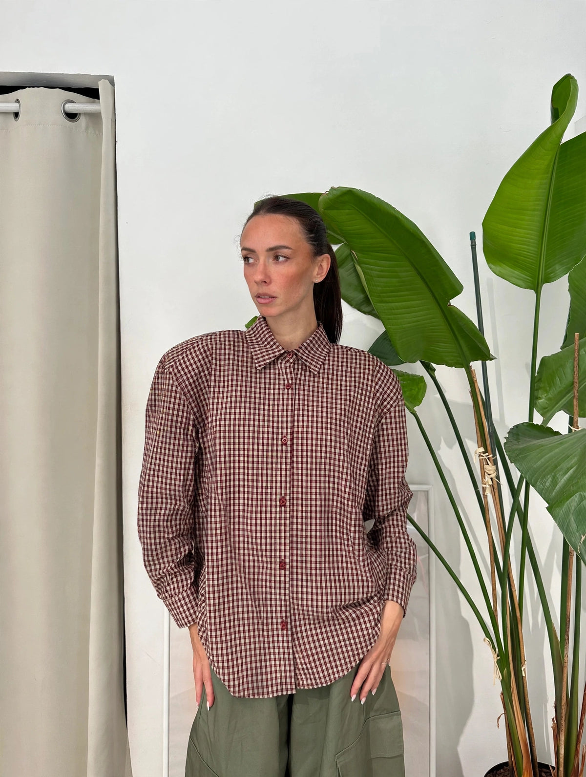 Maxi Shirt Check