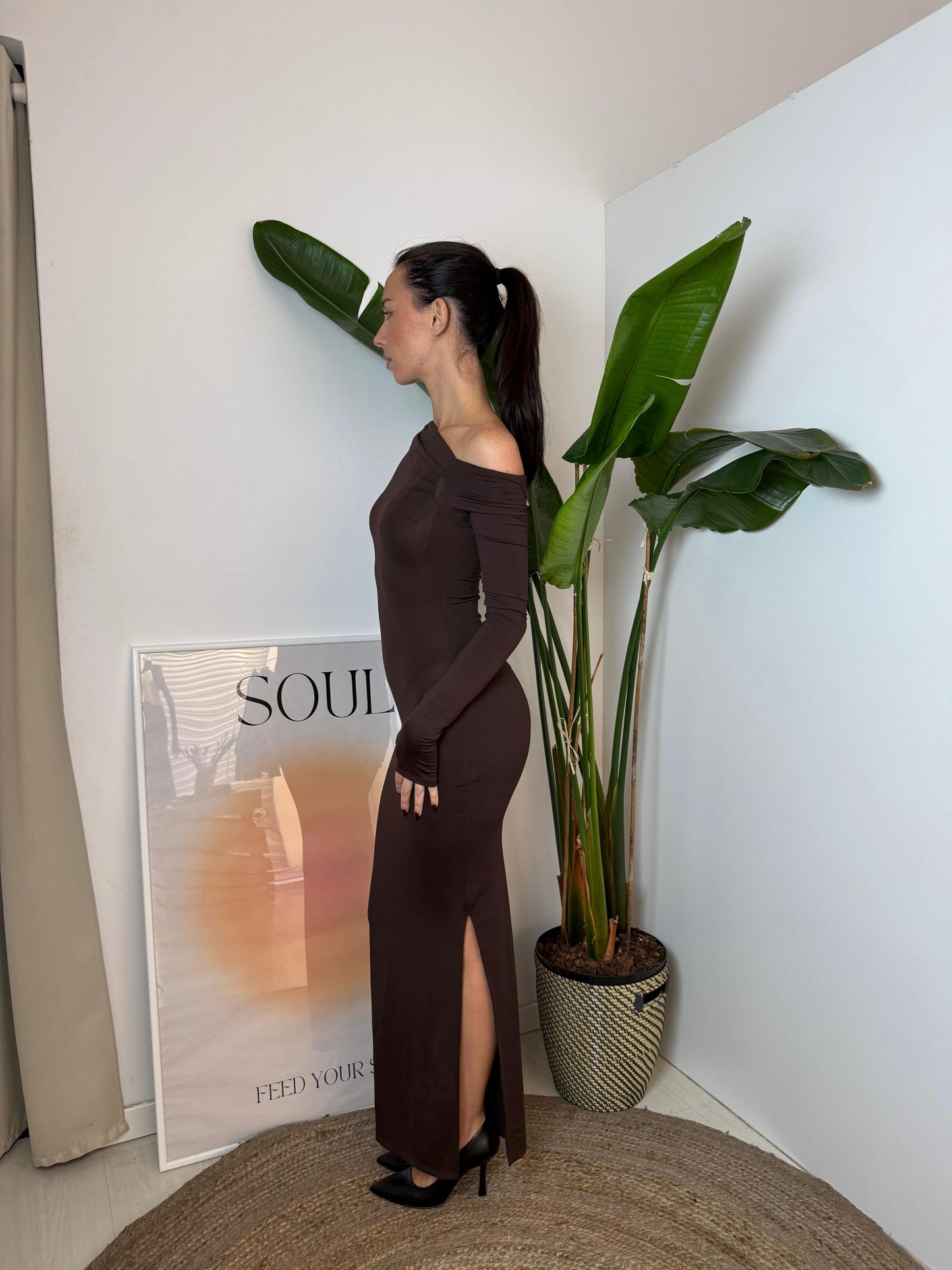 Maxi Dress Asymmetric