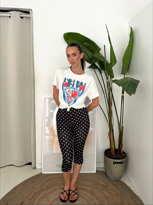 Panta Capri Pois