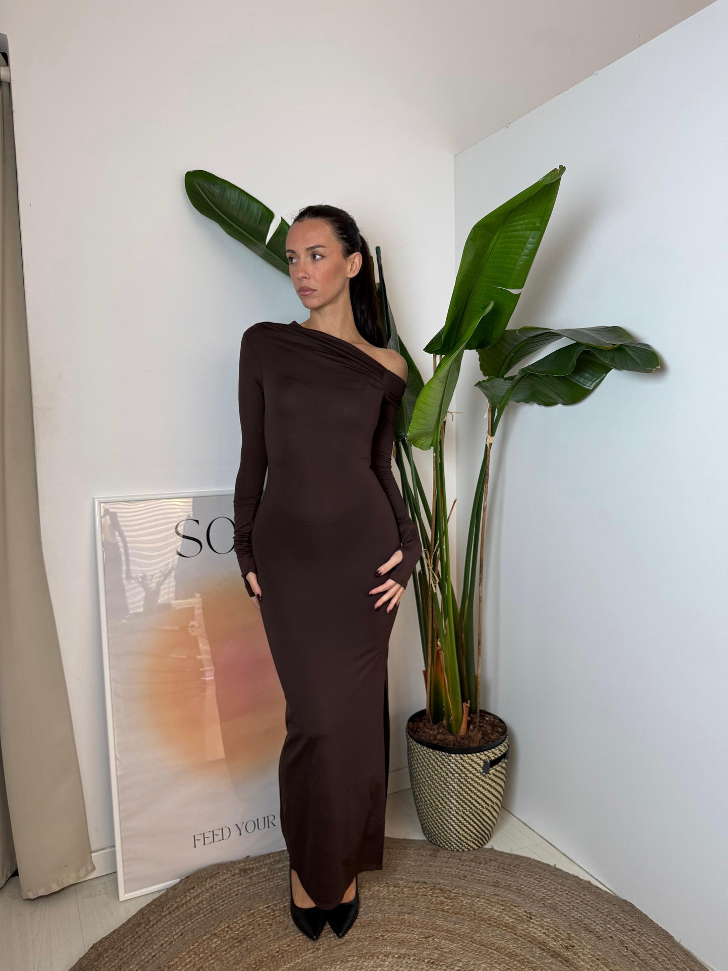 Maxi Dress Asymmetric