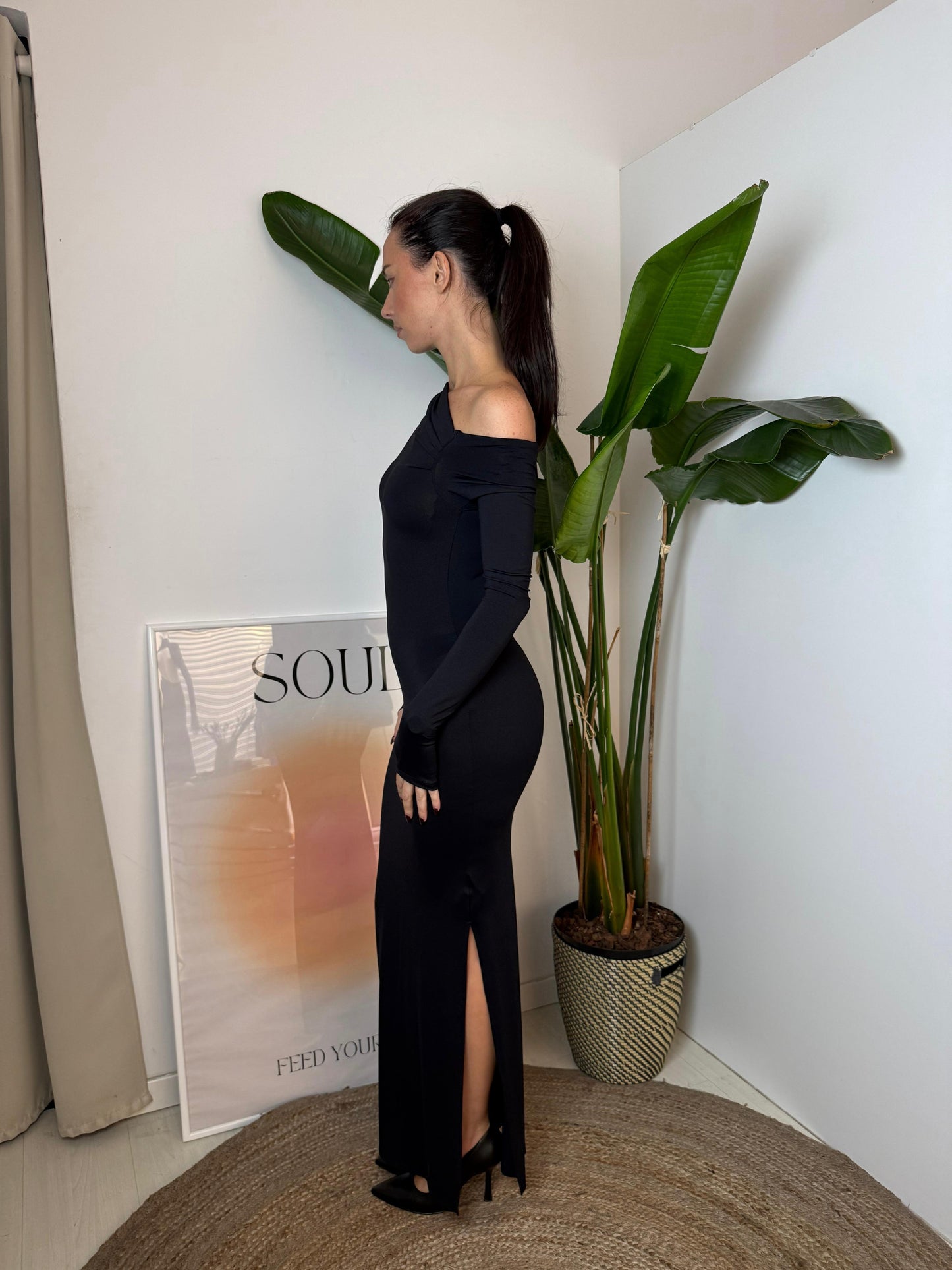 Maxi Dress Asymmetric